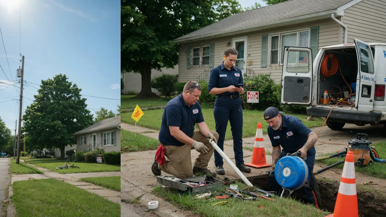 Sewer Line Repair in New Hartford, IA near me